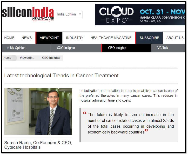 Latest Technological Trends in Cancer Treatment