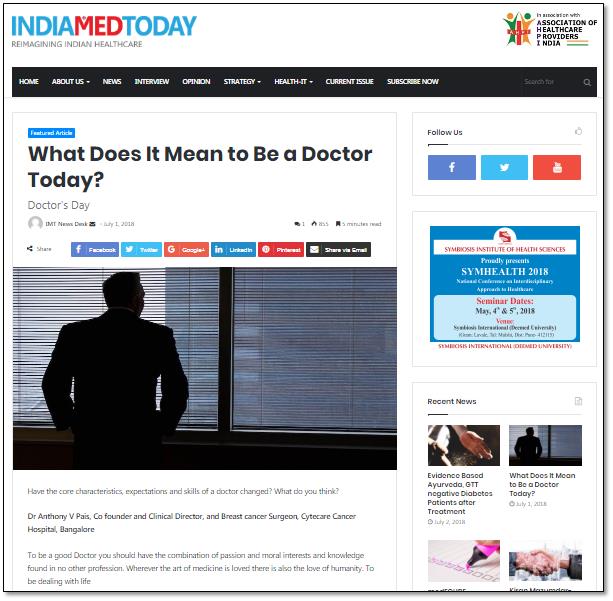 What Does It Mean to Be a Doctor Today?