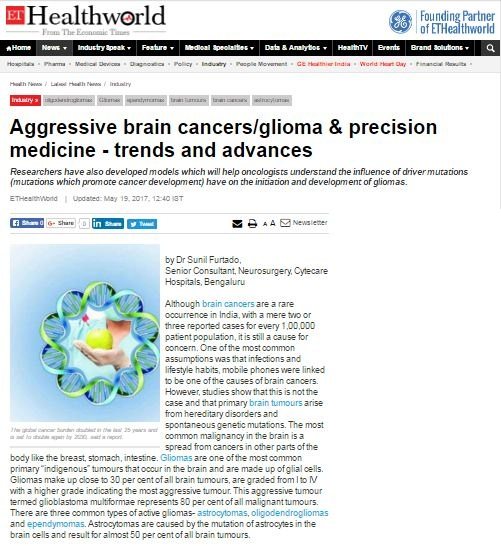 Aggressive brain cancers and precision medicine - Trends and advances