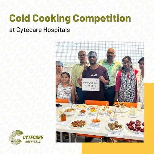 Cold Cooking Competition At Cytecare Hospitals