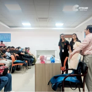 A captivating session led by Dr. Chetan Kandhari at Reva University.